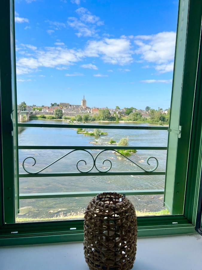 La Vue Loire Appartement Saint-Denis-de lʼHôtel エクステリア 写真